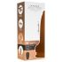 Naked Addiction Thrusting 9 - Kraftfuld vibrator i mørk, 23 cm