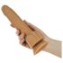 Naked Addiction Thrusting 9 - Kraftfuld vibrator i mørk, 23 cm