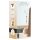 Naked Addiction 19 cm støt-vibrator - naturlig