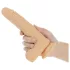 Naked Addiction Thrusting 7,5 - stødp   ibrator (19 cm, naturfarvet)