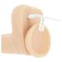 Naked Addiction 19 cm støt-vibrator - naturlig