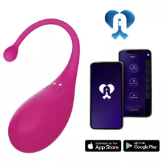   Adrien Lastic Palpitation - vibrerende æg med app styring - pink