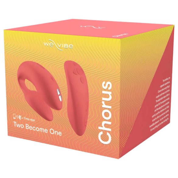 We-Vibe Chorus - genopladelig, smart parvibrator (orange)