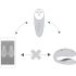 We-Vibe Chorus - Genopladelig, smart parvibrator (orange)