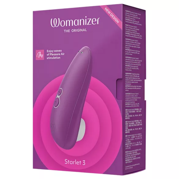 Womanizer Starlet 3 - klitorisvibrator med lufttryk - lilla