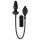 You2Toys - oppustelig analvibrator (sort)