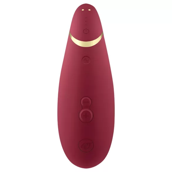 Womanizer Premium 2 - klitorisvibrator med lufttryk - rød