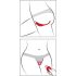 SMILE Slim Trusse - genopladelig, fjernbetjent klitorisvibrator (rød)