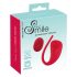 SMILE Slim Trusse - genopladelig, fjernbetjent klitorisvibrator (rød)
