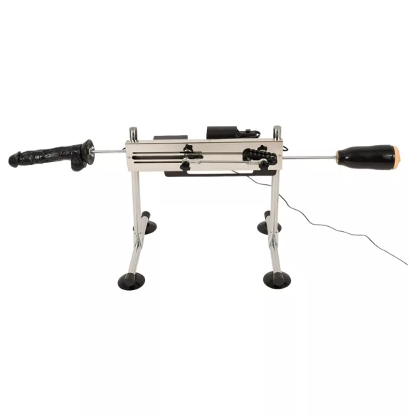 The Banger - sexmaskine - dobbeltfunktion med 2 dildoer og 1 kunstig vagina