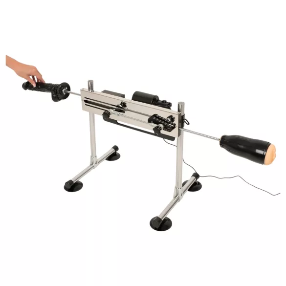 The Banger - sexmaskine - dobbeltfunktion med 2 dildoer og 1 kunstig vagina