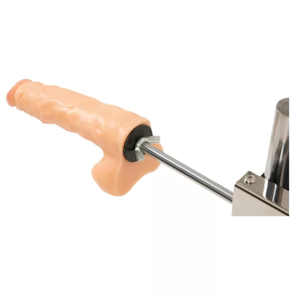 The Banger - sexmaskine - dobbeltfunktion med 2 dildoer og 1 kunstig vagina