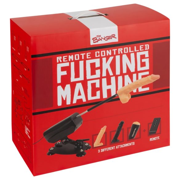 Banger Kærlighedsmaskine - sexmaskine + 2 dildoer og 1 kunstig vagina