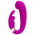 Happyrabbit - G-punkt vibrator med klitorisarm - genopladelig - lilla