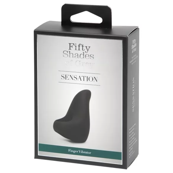 Fifty Shades Sensation Finger - sort finger-vibrator