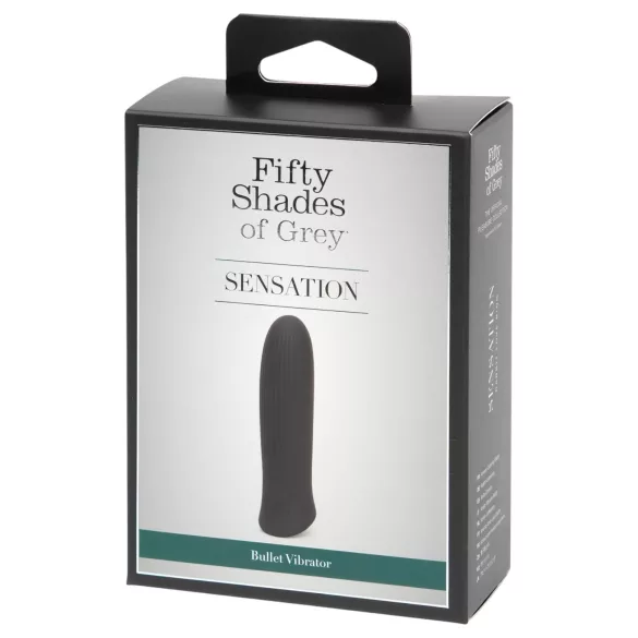 De 50 nuancer af grå - Mini vibrator (sort)