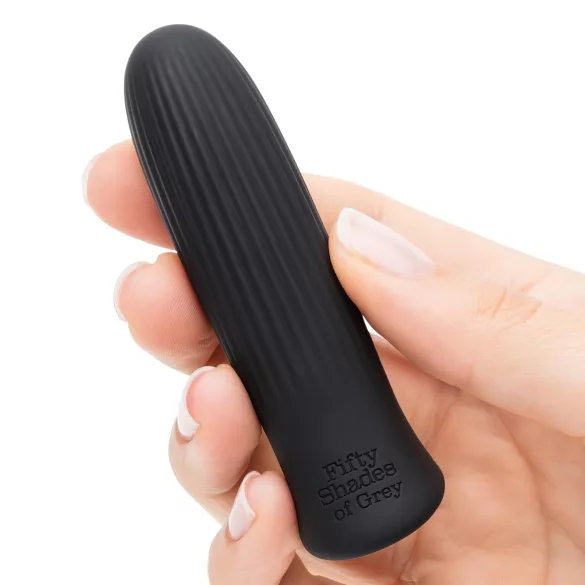De 50 nuancer af grå - Mini vibrator (sort)