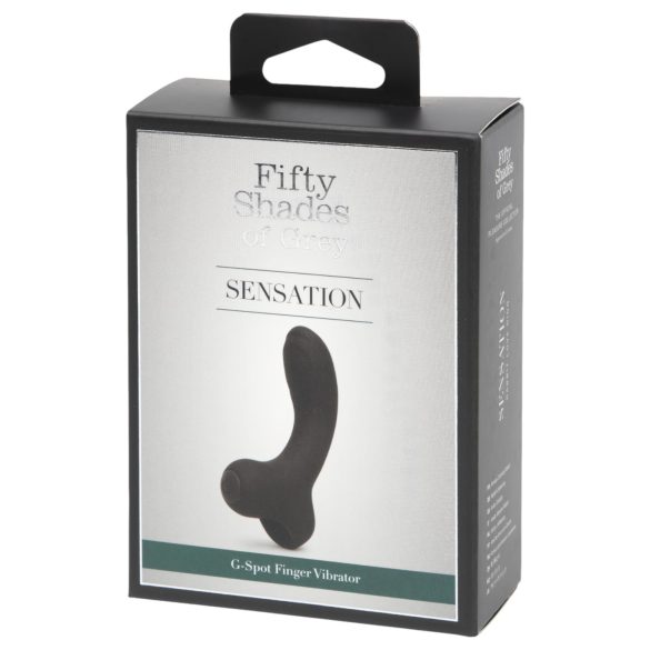 Sensation G-punkt vibrator - Gråtoner (sort)