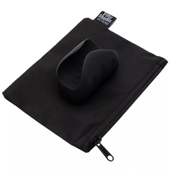 Fifty Shades Sensation glansvibrator (sort)