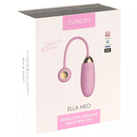 Svakom Ella Neo - vibratoræg med appstyring - pink