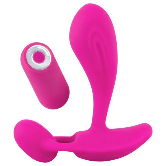 SMILE RC - Genopladelig G-punkt vibrator med fjernbetjening (pink)