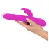 SMILE Rabbit - rabbit vibrator med klitorisarm og thrust/rotation - pink