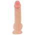 Naturtro dildo - 19cm (hudfarvet)