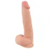 Natute Skin - dildo med hud - realistisk 25cm - naturfarve