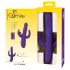 SMILE Triple - genopladelig, tredobbelt arm, roterende-vibrerende vibrator (lilla)