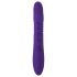 SMILE Triple - genopladelig, tredobbelt arm, roterende-vibrerende vibrator (lilla)
