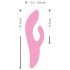 SMILE Nodding - opladelig klitorisstimulator med vippefunktion (pink)