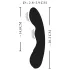 XOUXOU - G-punkt vibrator - genopladelig og vandtæt - sort