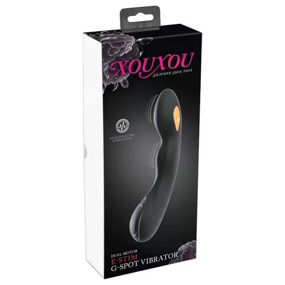 XOUXOU - G-punkt vibrator - genopladelig og vandtæt - sort