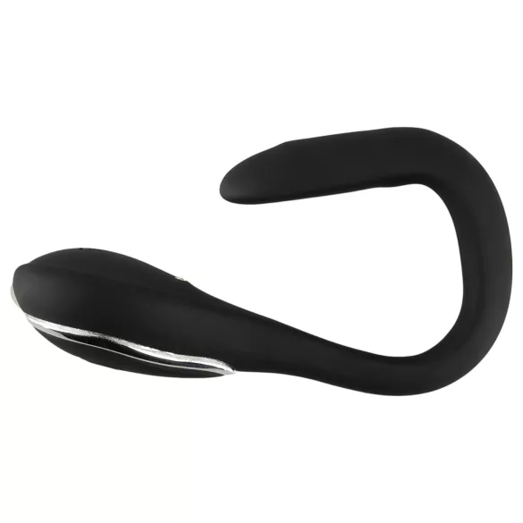 Penis Plug - vibrerende dilator - genopladelig - 1cm sort