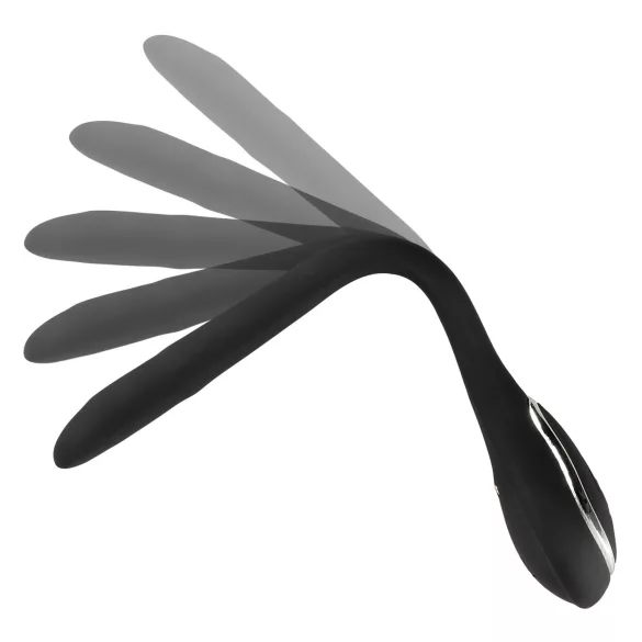 Penis Plug - vibrerende dilator - genopladelig - 1cm sort