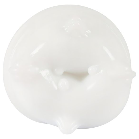 Stroker - masturbator med sugefunktion og vibration - genopladelig - hvid