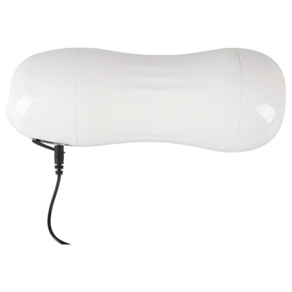 Stroker - masturbator med sugefunktion og vibration - genopladelig - hvid