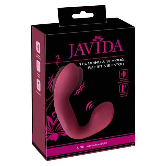 Javida Tummel - pulserende G-punkt og klitorisvibrator (rød)