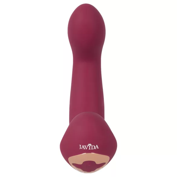Javida Thumping - pulserende G-punkt og klitoris vibrator (rød)
