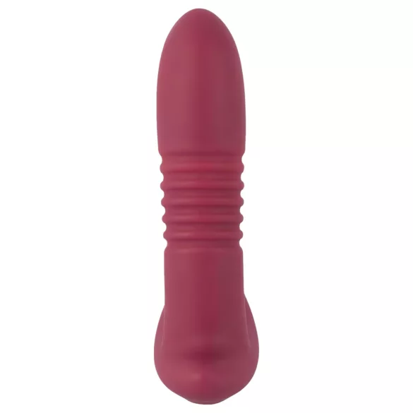 Javida RC - klitorisvibrator med fjernbetjening - 3 funktioner - rød