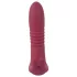 Javida RC - klitorisvibrator med fjernbetjening - 3 funktioner - rød