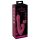 Javida - Roterende vibrator med klitorisstang (rød)
