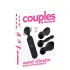 Couples Choice - parvibrator med varme - genopladelig - sort