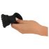 Couples Choice - genopladelig varme-vibrator massager (sort)