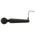 Couples Choice - genopladelig varme-vibrator massager (sort)