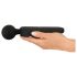 Couples Choice - genopladelig varme-vibrator massager (sort)
