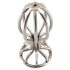 ANOS Metal Anal Plug - sølv, 2,8cm, burdesign