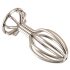 ANOS Metal Anal Plug - sølv, 2,8cm, burdesign