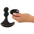 ANOS - Sort dobbelmotor anal vibrator