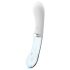 You2Toys Liaison - LED vibrator i silikone & glas (klar/hvid)